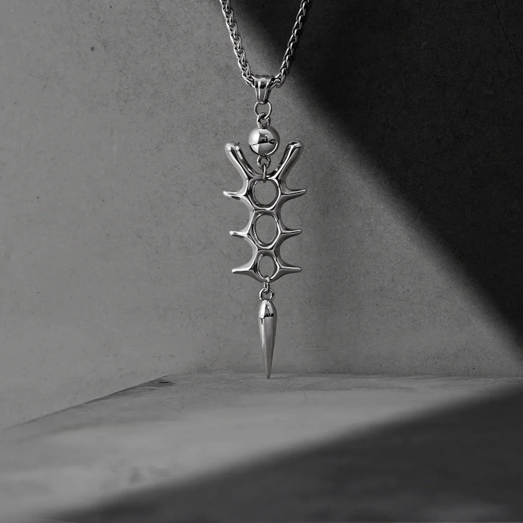 BIOMECH SPINE NECKLACE