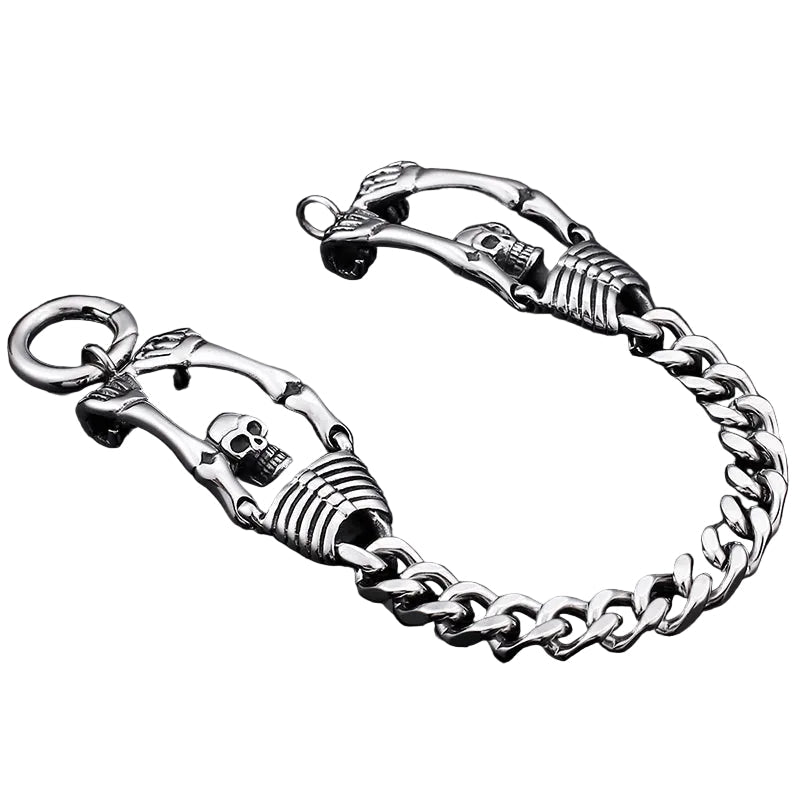 Linked Skeleton Bracelet