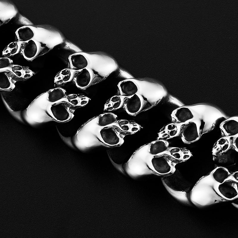 Spectral Skull Bracelet