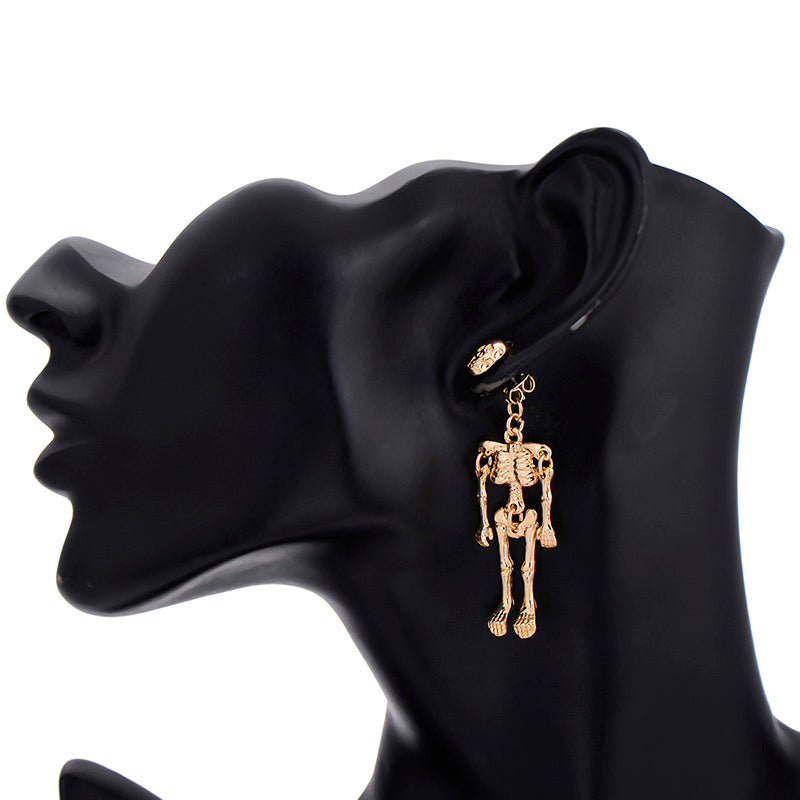 Skeleton Earrings