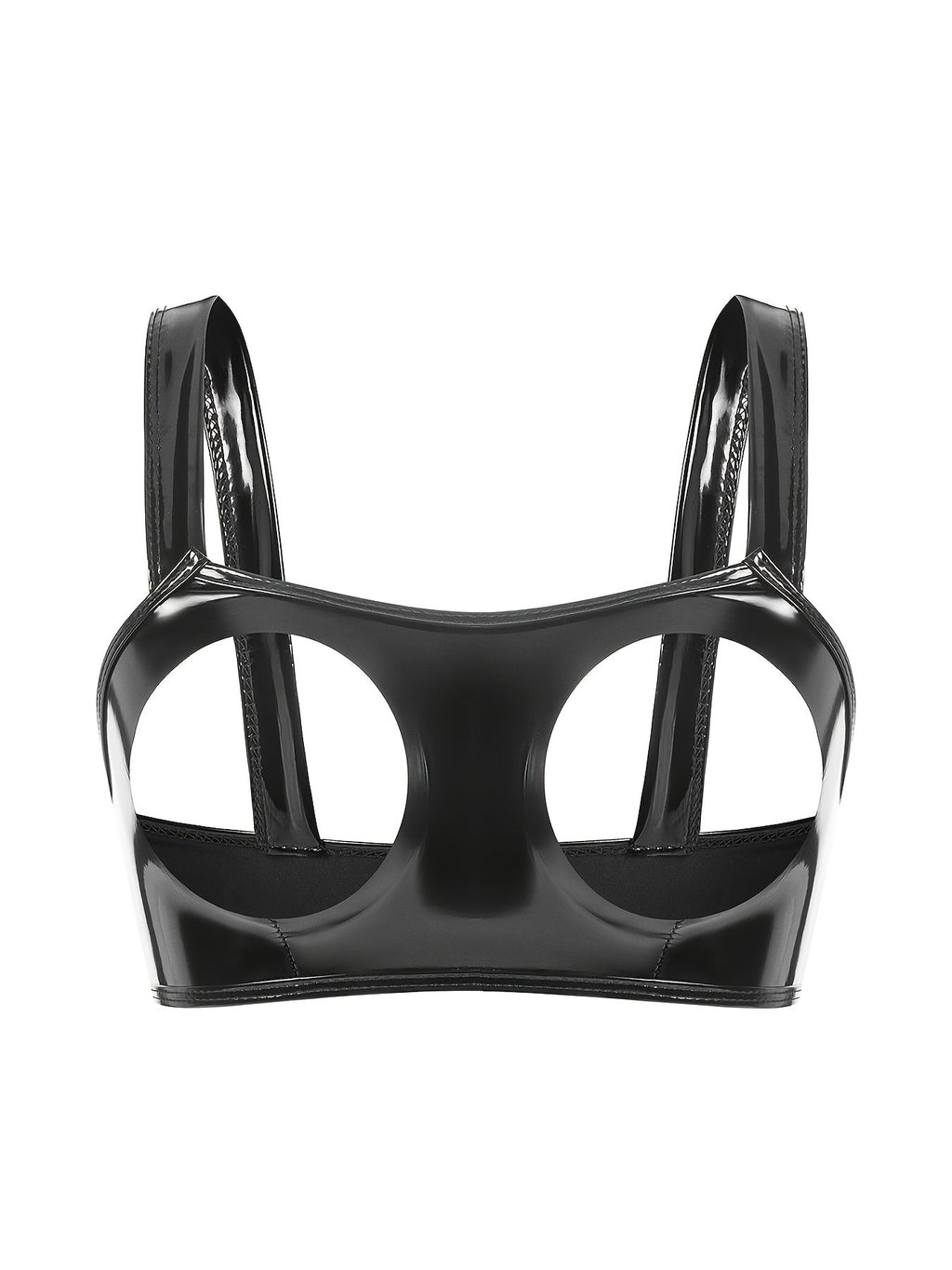 Glossy Latex Bra Corset
