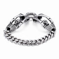 Linked Skeleton Bracelet