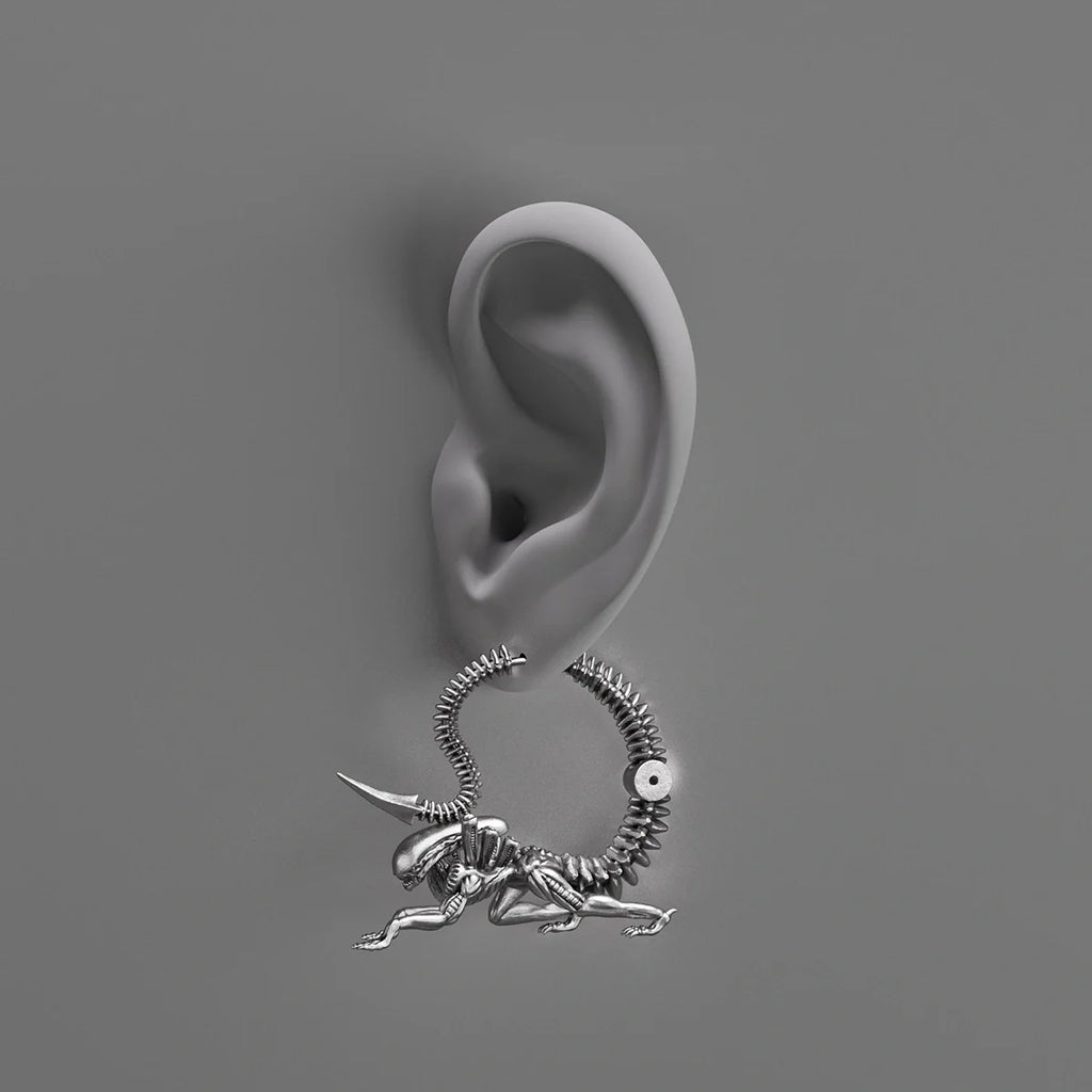 XENOMORPH ALIEN EARRINGS