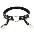 Punk Heart Garter - front studio view (1 of 9)