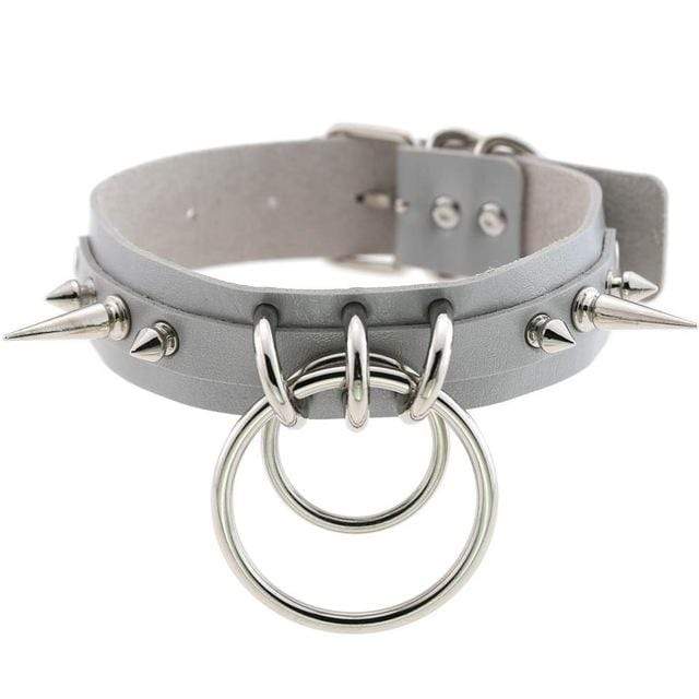 Refined Gothmetal Choker - Creepy Goth