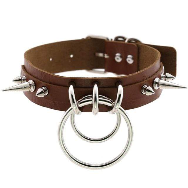 Refined Gothmetal Choker - Creepy Goth