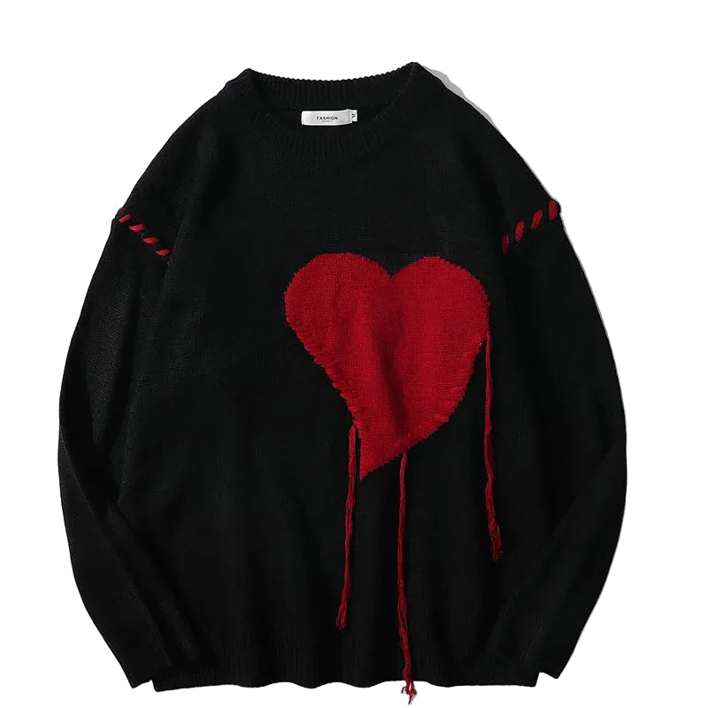 Unisex Love Jumper - front studio view (1 of 2)