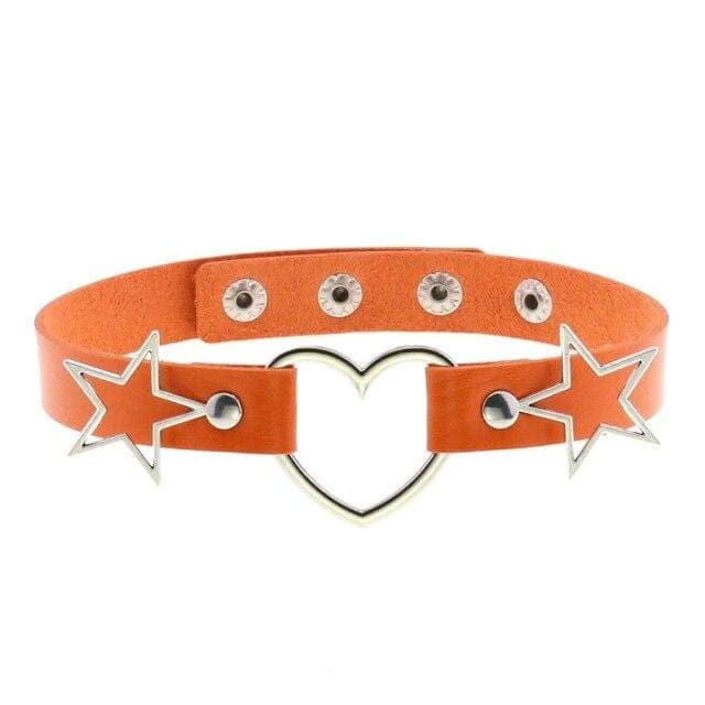 Cosmic Love Gothic Choker Necklace - Creepy Goth