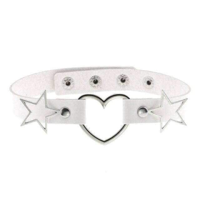Cosmic Love Gothic Choker Necklace - Creepy Goth
