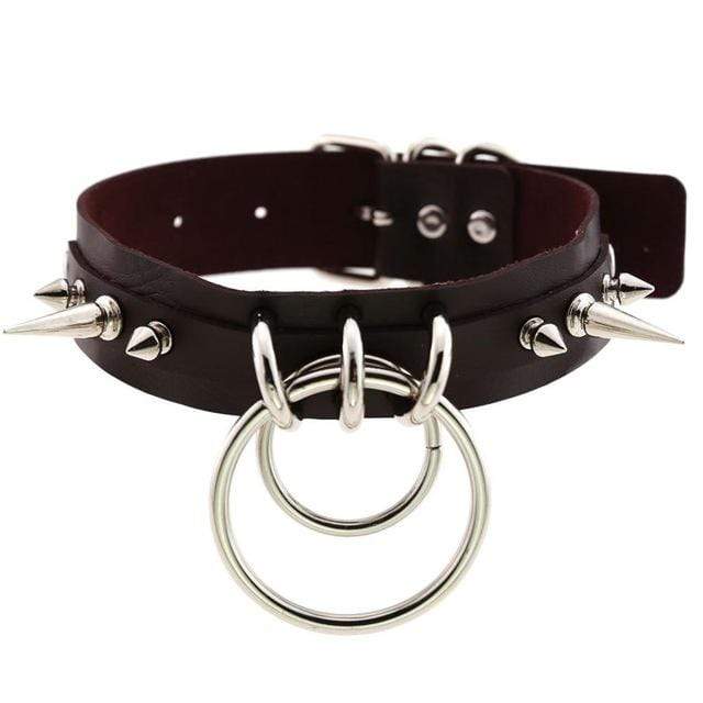 Refined Gothmetal Choker - Creepy Goth