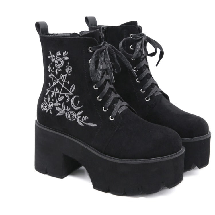 The Forest Witch Boots - front studio view (1 of 6)