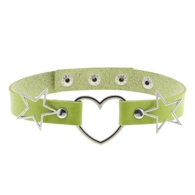 Cosmic Love Gothic Choker Necklace - Creepy Goth