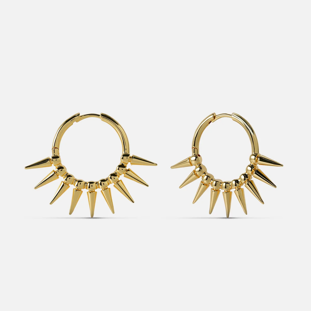 SPIKE CROWN EARRINGS
