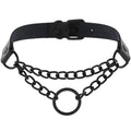 Lady Punk Chain Choker - Creepy Goth