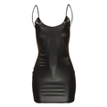 Backless Slip Dress – Midnight Black - Creepy Goth