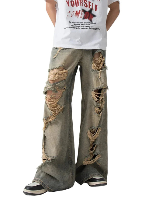 Men's Baggy Jeans - primary photo, shown with a person (1 of 3)