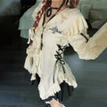 Women's Lolita Blouse - primary photo, shown with a person (1 of 3)