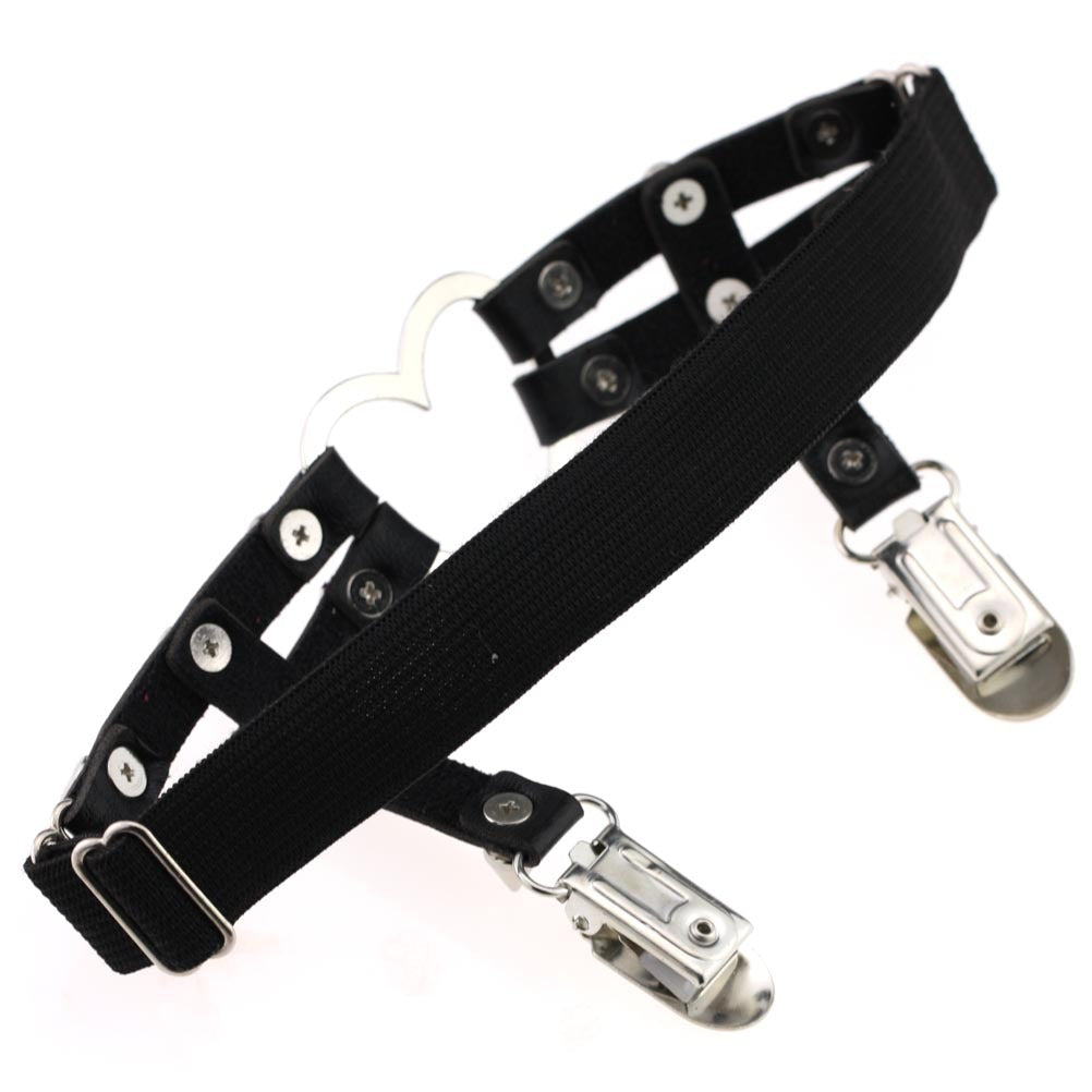 Punk Heart Garter Harness