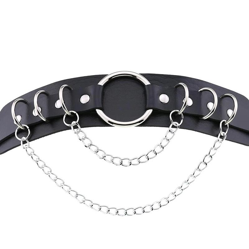 Lawbreaker Punk Leather Choker