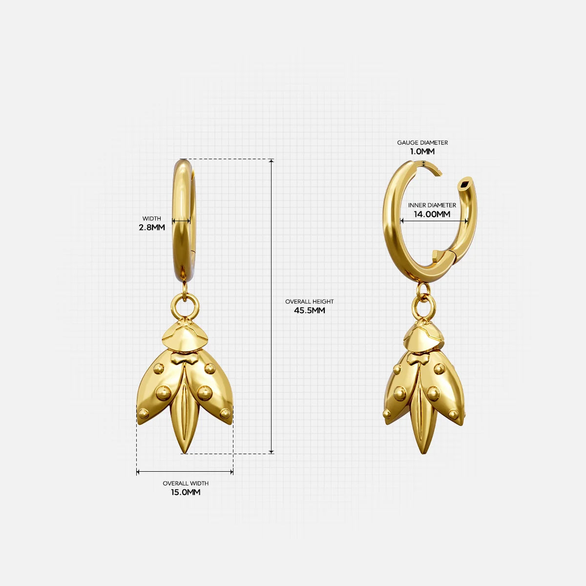INSECT SENTINEL EARRINGS