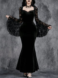 Velvet Nocturne Gothic Maxi Dress - primary product photo (1 of 3)