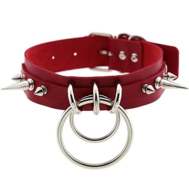 Refined Gothmetal Choker - Creepy Goth