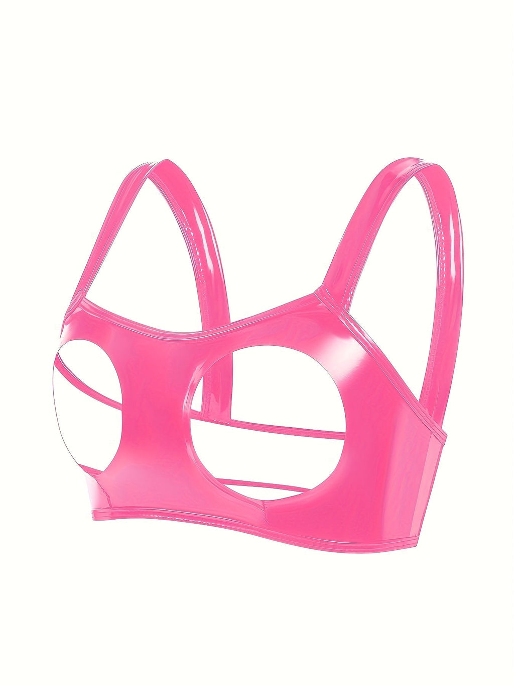 Glossy Latex Bra Corset