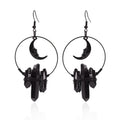 Gothic Boho Earrings - front studio view (1 of 2)