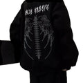 Men's Black Spine Graphic Hoodie - primary product photo (1 of 2)