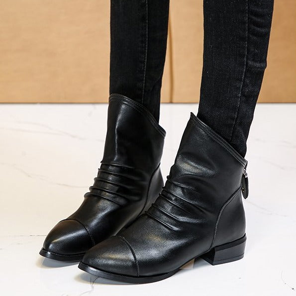 Vegan Pixie Ankle Boots