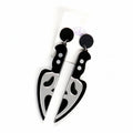 Unisex Knife Earrings - front studio view (1 of 2)