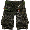 Gothic Camo Shorts - front studio view (1 of 4)