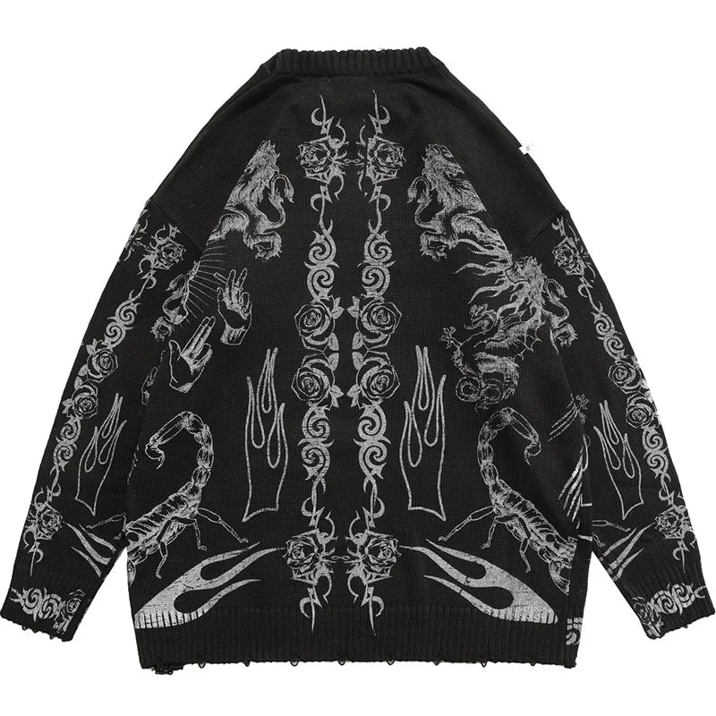 Gothic Jumper Top