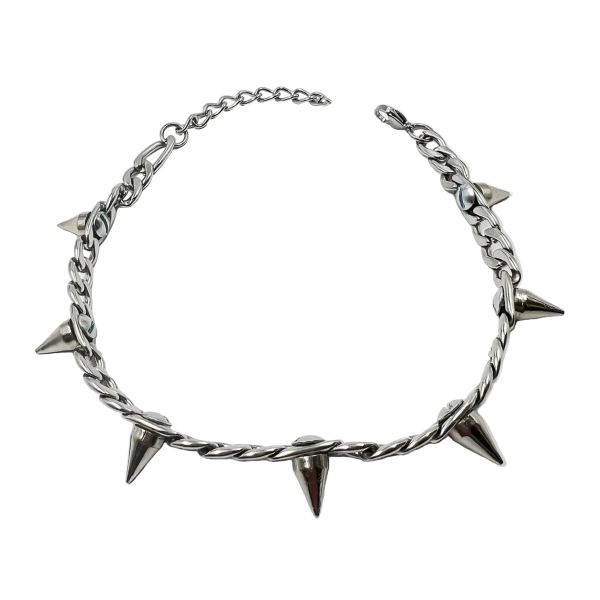 Punk Rock Necklace - alternate studio view (3 of 3)