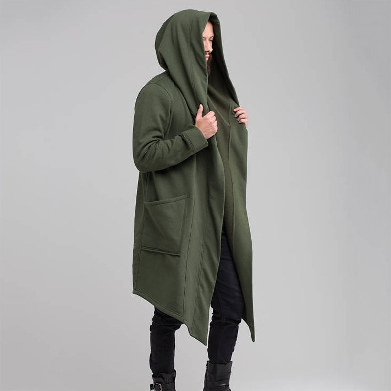 Hooded Trench Coat - front studio view (4 of 5)