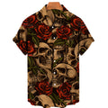 Hawaiian Skull Shirt - primary photo, shown with a person (1 of 4)