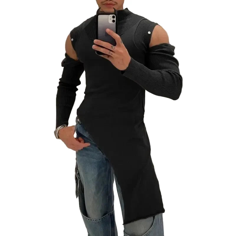 Men's Long Sleeve Top - primary photo, shown with a person (1 of 3)