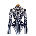 Women's Vintage Bodysuit - primary photo, shown with a person