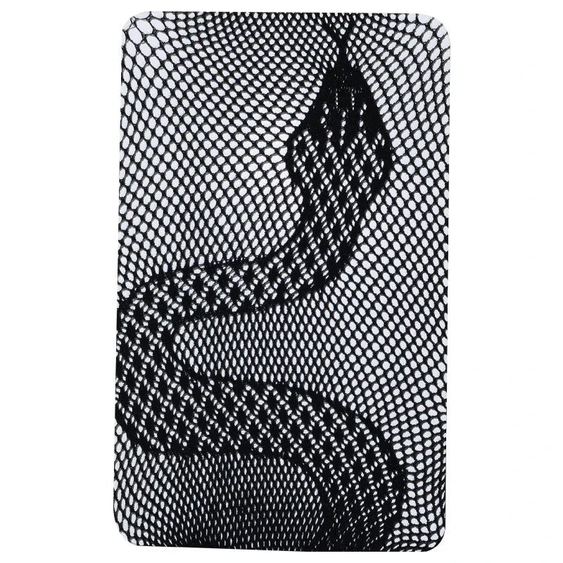 Patchwork Shadow Fishnet Tights