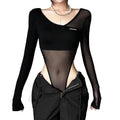 Women's Mesh Bodysuit - primary photo, shown with a person (1 of 3)