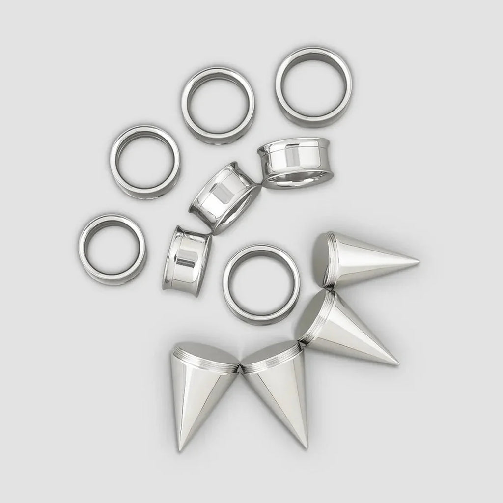 STELLAR STAINLESS STEEL EAR STRETCHING KIT