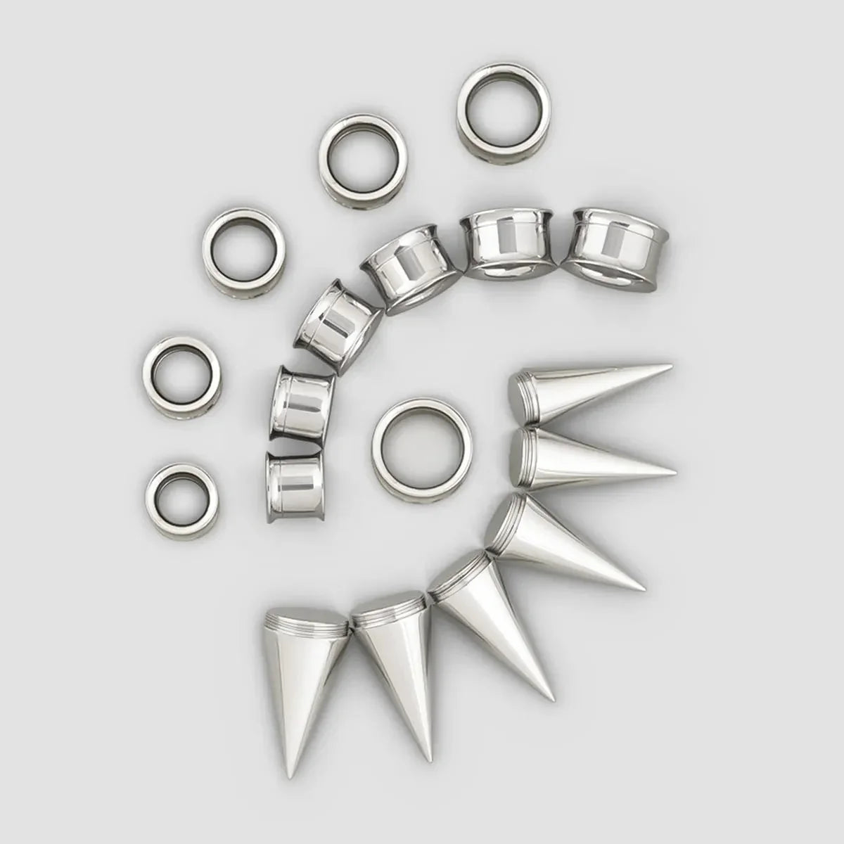 STELLAR STAINLESS STEEL EAR STRETCHING KIT