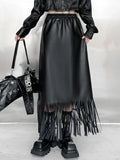 Women's Leather Maxi Skirt - primary lifestyle photo (1 of 4)