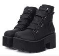 Doing Damage Ankle Boots - Creepy Goth