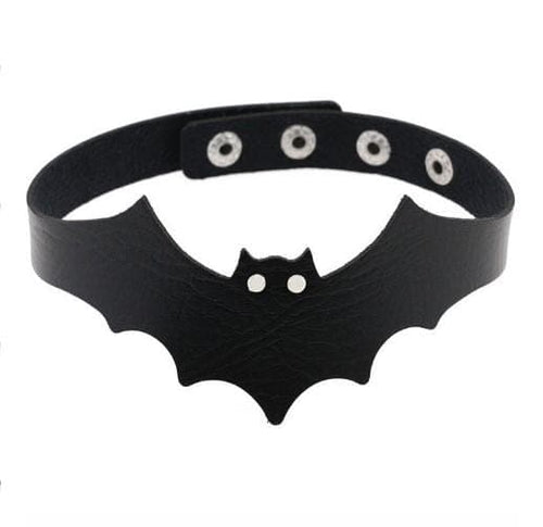 Bat Choker Necklace - Creepy Goth