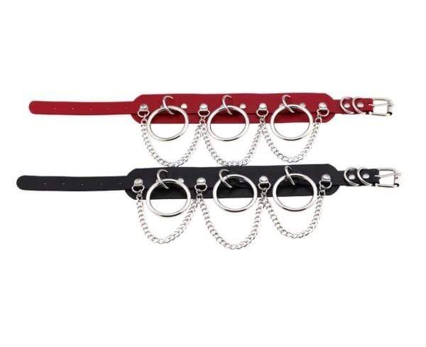 Gothic Chain & O-Ring Choker