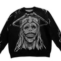 Men's Black Skeleton Crown Graphic Pullover - primary product photo
