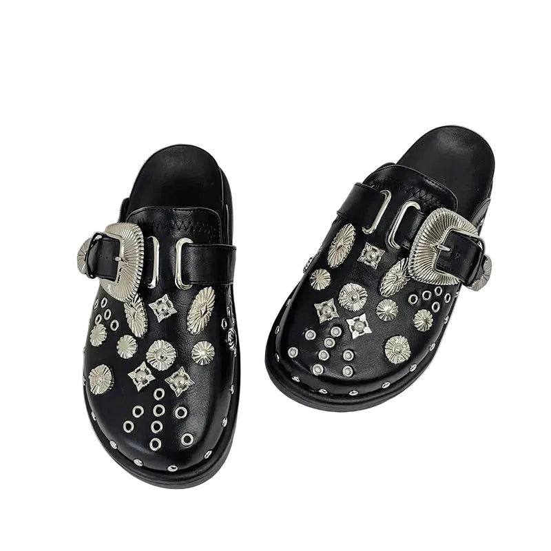 Punk Rock Slippers - front studio view (1 of 4)