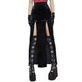 Velvet Vintage Skirt - front studio view (1 of 3)