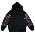 Women's Skull Hoodie - front studio view